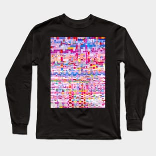 analogue glitch 005 Long Sleeve T-Shirt